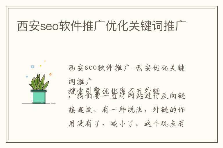西安seo软件推广优化关键词推广